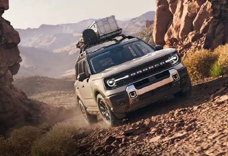 2025 White Bronco Sport