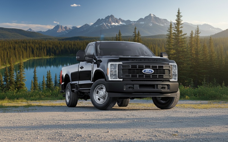 2025 Black Ford F-350