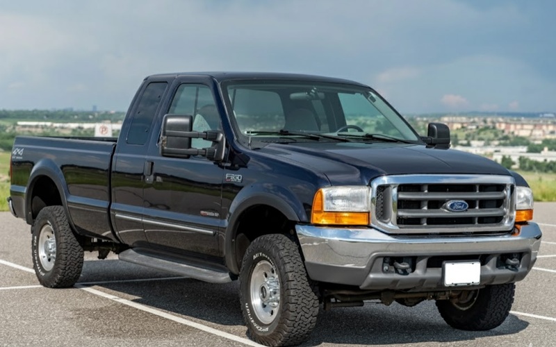 2000 Black Ford F-350 Super Duty
