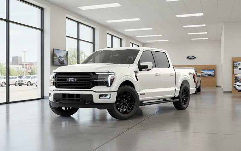 2026 White Ford F-150 XLT